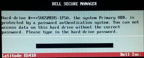 Dell 1F5A HDD password
